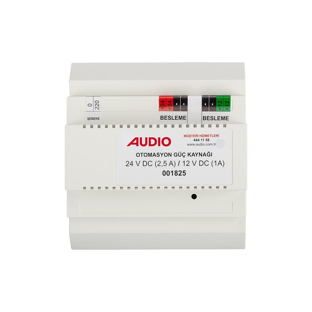 001825 Audio Otomasyon Güç Kaynağı