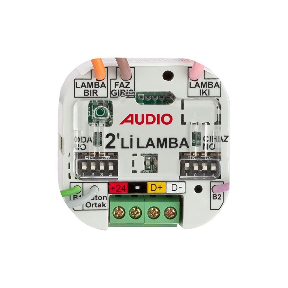 001802 AUDİO 2'Lİ LAMBA MODÜLÜ