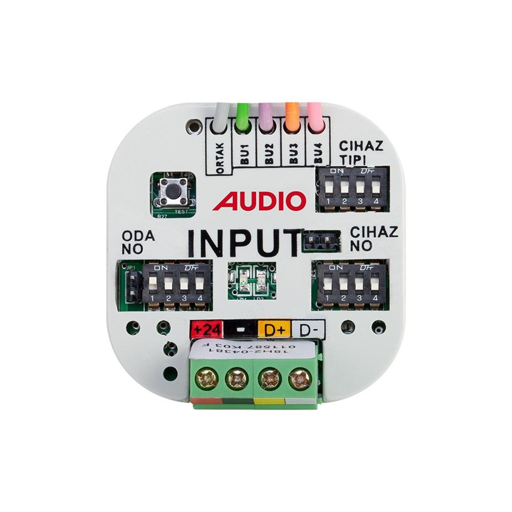001809 AUDİO İNPUT MODÜLÜ