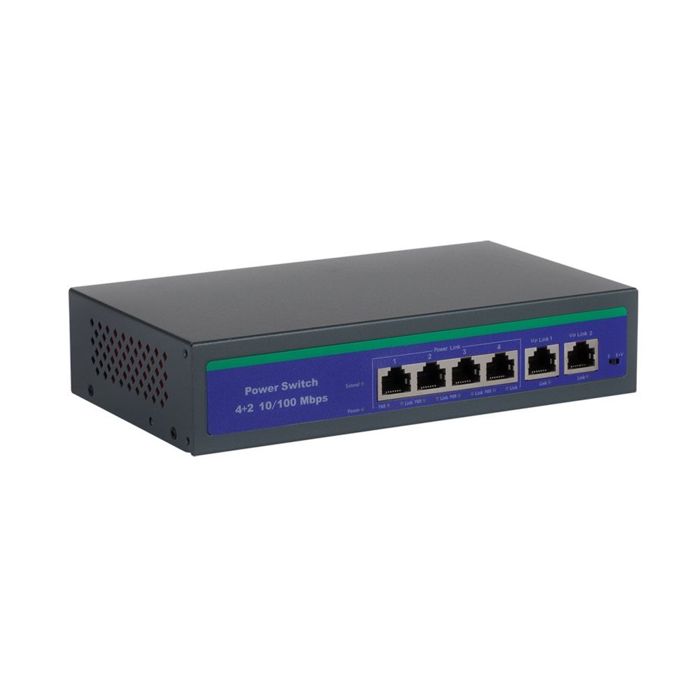 015167 Ip 4'lü PoE Switch